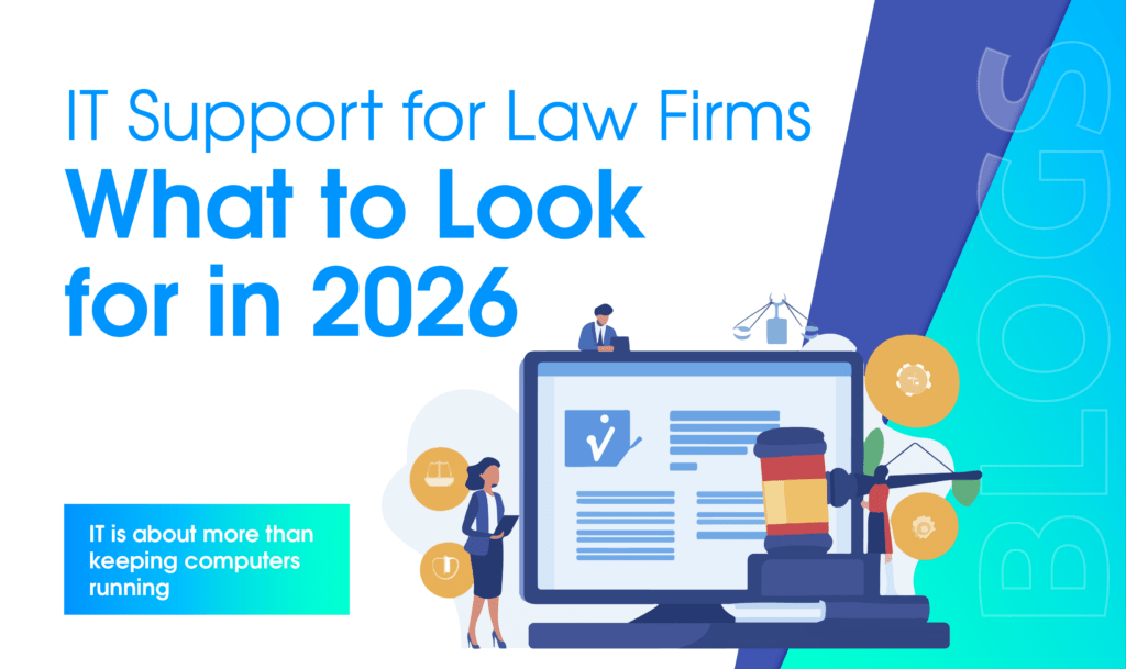 IT support consultant reviewing law firm network security in South Africa